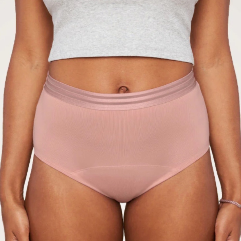 💐 2/$25💐 Thinx For All Leaks Underwear Sz M Desert Rose - Picture 2 of 6